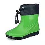 Beck Unisex Kinder Basic Gummistiefel, Grün, 28 EU