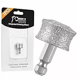 IREDOON Hunde-Nagelschleifer, Ersatzkopf, integrierter Schleifkopf für Casfuy und die meisten Marken, hocheffizient, sicher und langlebig (1 Stück)