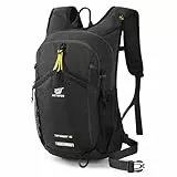 SKYSPER Wanderrucksack, 15L Kleiner Rucksack Leicht Tagesrucksack Damen Daypack für Wandern Hiking Backpack Herren