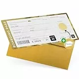 Reisegutschein Kreuzfahrt mit Rubbelaufkleber - Kreuzfahrschiff Bordkarte zum beschriften - Einzigartige Kreuzfahrt Geschenk Verpackung als Urlaub Gutschein oder Geschenkidee Reise zum freirubbeln