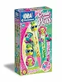 Clementoni Idea Deine Stift-Kreationen Tropical - DIY Stifte-Set mit tropischen Accessoires - Bastelset zum Stifte selber machen, Kreativspielzeug & Geschenk-Set für Kinder ab 6 Jahren, 18790