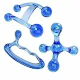 ResultSport Massagegerät massage set, triggerpunkt drücker für professionelle. kopfmassagegerät, handmassagegerät (Massagegerät Set)