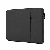 ProElife 13 Zoll Laptop Sleeve Case for 2026-2022 MacBook Air 13.6 inch Apple M5 M4 M3 M2 & MacBook Neo 13 inch 2026 (A18 Pro) Accessory Water-Resistant Travelling Carry Bag Simple Case Cover (Black)