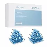 20 stück Dr. pen M8S Cartridges - 42 Pins für Aknenarben, Dehnungsstreifen, Flecken, Faltenentfernung und Hautpflege - authentische Ersatzkartuschen fit Dr. pen Ultima M8S/A8S/A9/A11