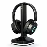 Earbay TV Kopfhörer kabellos – Kopfhörer für Fernseher mit Ladestation, kabellose Bluetooth Kopfhörer V5.4, 3 Audiomodi, latenzfrei, Geschenk Senioren & Eltern