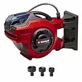 Einhell Akku-Schlauchtrommel GE-HR 18/30 WH Li-Solo (18 V, automatische Schlauchaufwicklung, 180° schwenkbar, Wandhalterung, 1,5 m Anschlussschlauch, ohne Akku & Schlauch)
