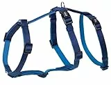 Nobby Sicherheitsgeschirr Turva Leckschutz für Hunde Nylon und Neopren (XS-S Hals 24-34 cm, Brust 30-40 cm, Blau)