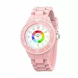 Weayege Lern Armbanduhr für kinderKinderuhr für Jungen und Mädchen, Kinderuhr,Armbanduhr für Kinder Jungen und Mädchen,3ATM wasserdichte Analog Quarzuhr,Erlernen der Uhrzeit,Full HD 1080P Home