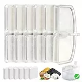 Trinkbrunnen für Katze Kabellos Filter, 6 Pieces Filters + 6 Pieces Foam Filters for Cat Drinking Fountain, Filtering Hair (Sponge), Triple Filtration