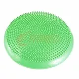 FSYBB71V Balance Cushion Kissen verbessert die Stabilität und Balance, aufblasbar, aus PVC, Anti-Burst | Home Fitness Yoga Pilates Rehabilitation (grün)