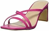 The Drop Damen Amelie Riemchensandalen mit Absatz und Karree-Zehenpartie - Pink - 40.5 EU