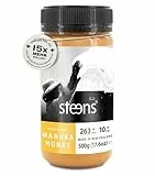 Steens Manuka Honey MGO 263+ - 500 g rein roher 100% zertifizierter UMF 10+ Manuka Honig - abgefüllt und versiegelt in Neuseeland