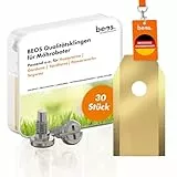BEOS 30 x Premium Titan Ersatzmesser + Schrauben - Ersatzklingen für Premiummarken Husqvarna, Gardena, Segway, Yard Force, McCulloch, Powerworks – 0,75 mm Blattstärke für langes Rasenmäher Vergnügen