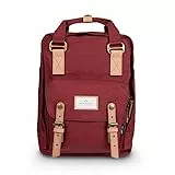Doughnut MACAROON Rucksack PFC Free Series Unisex 16L mit Laptopfach I Studenten-Rucksack funktionell & handgefertigt I ideal als Reise-Rucksack oder leichter City-Rucksack I Daypack in Wine/Weinrot