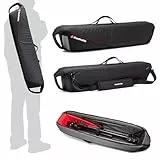 Manfrotto Pro Light Tripod Bag 80, Gepolsterte Tasche für Stative bis 80 cm, Verstärkter Schutz, Schultergurt, Doppelgriffe, Foto & Video