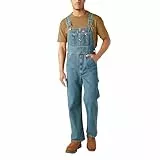 Dickies Herren Indigo Latzhose Coveralls, Mittlere Heritage-Tönung, 34W / 32L