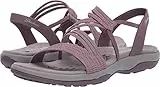 Skechers Damen Reggae Slim Skech Appeal Sandalen, Plum Gore, 39 EU