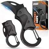 ZOOI Geschenke für Männer, Weihnachtsgeschenke Adventskalender Füllung Männer, Messer Outdoor Multitool Taschenmesser, Geburtstagsgeschenk Gadgets für Männergeschenke, Klappmesser mit Anhänger