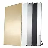 Walimex Pro 5-in-1 Reflektorpanel, 100x200 - Ideal für alle Bereiche der Fotografie, Aufhellung von Schatten, einfacher Aufbau, 5 Farboptionen, inkl. Transporttasche