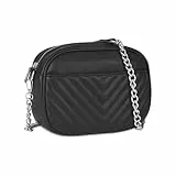 SIVENKE Damen Handy Umhängetasche Klein PU Leder Crossbody Bag Damen Schultertasche Handytasche Stylisch Handtasche mit Abnehmbar Schultergurt