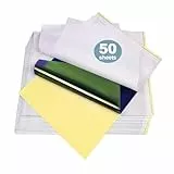TONBAO 50 Blatt Tattoo Stencil Papier Professionelles Transferpapier A4 Größe mit 4 Lagen für Tattoo Zubehör