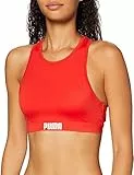 PUMA Damen High Nck T Badebekleidung, Rot, S EU