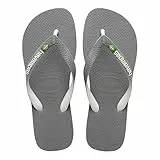 Havaianas - Brasil Mix, Bequeme, Robuste und Leichte Badelatschen mit Rutschfesten Sohlen, Unisex Erwachsene