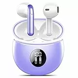 Bluetooth Kopfhörer, In Ear Kopfhörer Kabellos Bluetooth 5.4 Kabellose Kopfhörer mit 4 Mic, 2025 Kabellose Kopfhörer 50 Std ENC Noise Cancelling Earbuds Tiefer Bass, IP7 Wasserdicht Ohrhörer, USB-C