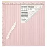 Vaessen Creative Score Easy Falzbrett cm/Metric Roze, Rosa