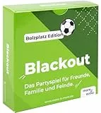 more is more Blackout - Bolzplatz Edition | - das Partyspiel für Freunde, Familie und Feinde - Perfekt für jeden Spieleabend mit Freunden - Kartenspiel für WG Party, für Silvester oder als Geschenk