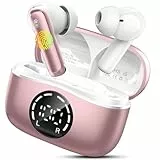 chalvh Bluetooth Kopfhörer, Kopfhörer Kabellos Bluetooth 5.4 Sport In Ear Kopfhörer mit 4 Mikrofon, 48 std Spielzeit, LED-Anzeige, ENC Lärmreduzierung, Tiefer Bass Ohrhörer für Arbeit und Studium