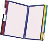 Durable Sichttafelsystem A4 (Vario Wall 10, mit 10 Sichttafeln A4) mehrfarbig, 556700