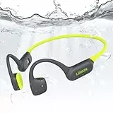 LOBKIN Kopfhörer Schwimmen,IPX8 wasserdichte Unterwasser Knochenschall Kopfhörer Bluetooth 5.4,Open Ear Bone Conduction Headphones mit MP3 Player 32G, Kabellos für Schwimmen,Laufen,Radfahren