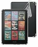 WALNEW Clear Hülle für Kindle Paperwhite 12. Generation (2024 veröffentlicht) und Kindle Colorsoft Signature Edition, Ultradünne, Weiche, Transparente TPU-Schutzhülle (Klar)