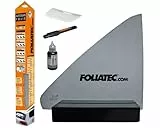 FOLIATEC Scheibentönungsfolie Tönungsfolie für Autoscheiben, BLACKNIGHT Reflex Light, 76 x 300 cm, mit ABG, 65% Verdunkelung