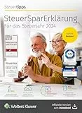 STEUERTIPPS SteuerSparErklärung Rentner (für das Steuerjahr 2024) | Windows- & Mac-Version | Aktivierungscode per Email