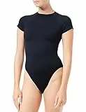 sloggi Damen EVER Infused Aloe St Sleeve Body, BLACK, L