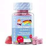 Probiotika für Kinder - Darmbakterien - Bakterienstämme Lactobacillus mit Calcium & Vitamin D - Gummibärchen für Darmflora Aufbau - Alternative zu Probiotika Kapseln - 30 Gummis - Novomins
