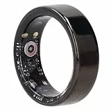 ciciglow Smart Ring, Gesundheitsring Schrittzähler Kalorien Fitness Tracker Ring, IP68 Wasserdichter Intelligenter Tragbarer Geräte-Sportring (12#)