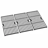 Denmay 43 x 63 cm Gusseisen Grillrost für Charbroil, Enders Boston 3, Enders Monroe 3 Pro, Landmann Triton 3&4, Profi Cook PC-GG 1058/1059, für Barbecook Siesta 310, Outdoorchef, Broil King, 3 Stück