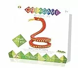 Creagami 3178761 Origami 3D, Papierskulptur Schlange, Bastelset für Erwachsene und Kinder ab 7 Jahren, 271 Teile