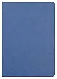 Clairefontaine 733004C Heft AgeBag (DIN A4, 21 x 29,7 cm, blanko, ideal für Ihre Notizen und Zeichnungen, 48 Blatt) 1 Stück blau