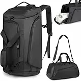 Sporttasche Herren, 40L Reisetasche mit Schuhfach & Nassfach Sporttaschen Sportbeutel Schwimmtasche Wasserdicht Trainingstasche Herren Gym Tasche Saunatasche
