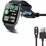 Blueshaweu Magnetisches Ladegerät kompatibel mit WeurGhy Y6 Kinder Smartwatch, magnetisch, Ladekabel, USB 3,3 m, kompatibel mit WeurGhy/Hoxe/Aycy Y6 1,85 Zoll Smartwatch