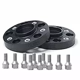 H&R DRA-System Spürverbreiterungsatz 40mm pro Achse - Lochkreis 5x112 - Mittenzentrierung 66,5mm - System M12x1,5 - kompatibel mit Chrysler/Mercedes - Schwarz