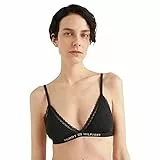 Tommy Hilfiger Damen BH ohne Bügel, Schwarz (Black), XS