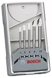 Bosch Accessories Professional 5tlg. CYL-9 Ceramic Fliesenbohrer-Set (für Stein, Fliesen, Ø 4–10 mm, Zylindrischer Schaft, Zubehör für Bohrmaschinen)