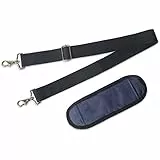 JAKAGO 60' Universal Verstellbare Schulterriemen,Schultergurt für Taschen Dauerhafte belüfteten mit dem rutschfestem Polster,Taschengurt Breit 4.5cm,bis zu 155 cm lang(Blau)