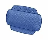 Spirella - Badewannenkissen Alaska Mit 8 Saugnäpfen Antibakteriell - Rutschhemmend Waschbar - Blau - 23 x 32 cm