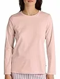 CALIDA Favourites Langarmshirt Damen, aus Baumwolle, pflegeleicht, weiche, lockere Passform